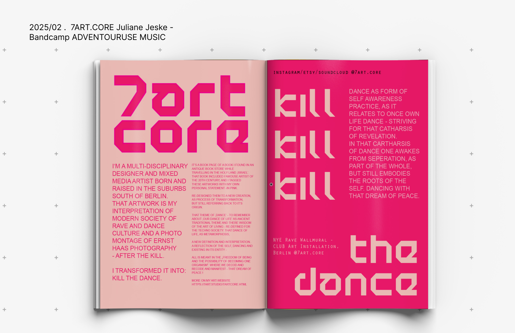 7ARTCORE - Secret Underground Club Exhibition, Berlin