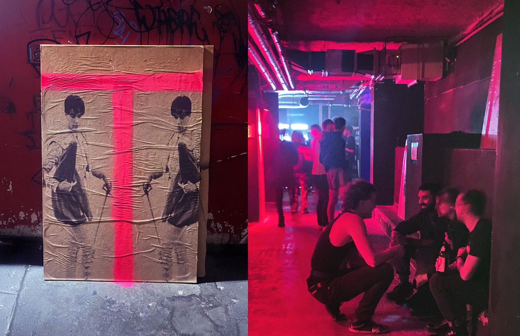 7ARTCORE - Secret Underground Club Exhibition, Berlin